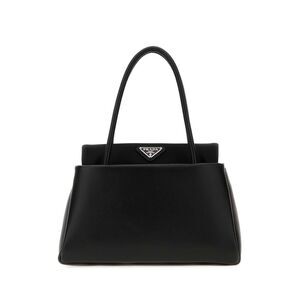 Prada Women Black Leather Handbag